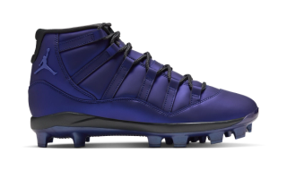 Space Jam x Air Jordan 11 MCS "Magic Ball" Baseball Cleats celebrating the 30th anniversary of Space Jam.
