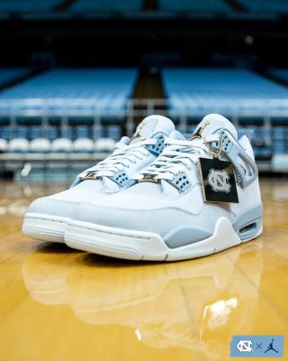 UNC Basketball Flexes Air Jordan 4 PE Ahead of March Madness 2025