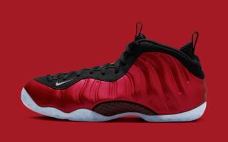 Speculative mock-up of the Nike SB Air Foamposite One in a "Team Red/Black" color scheme, expected to release Spring 2027.