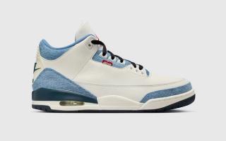 Levi's x Air Jordan 3 "Ocean Fog"