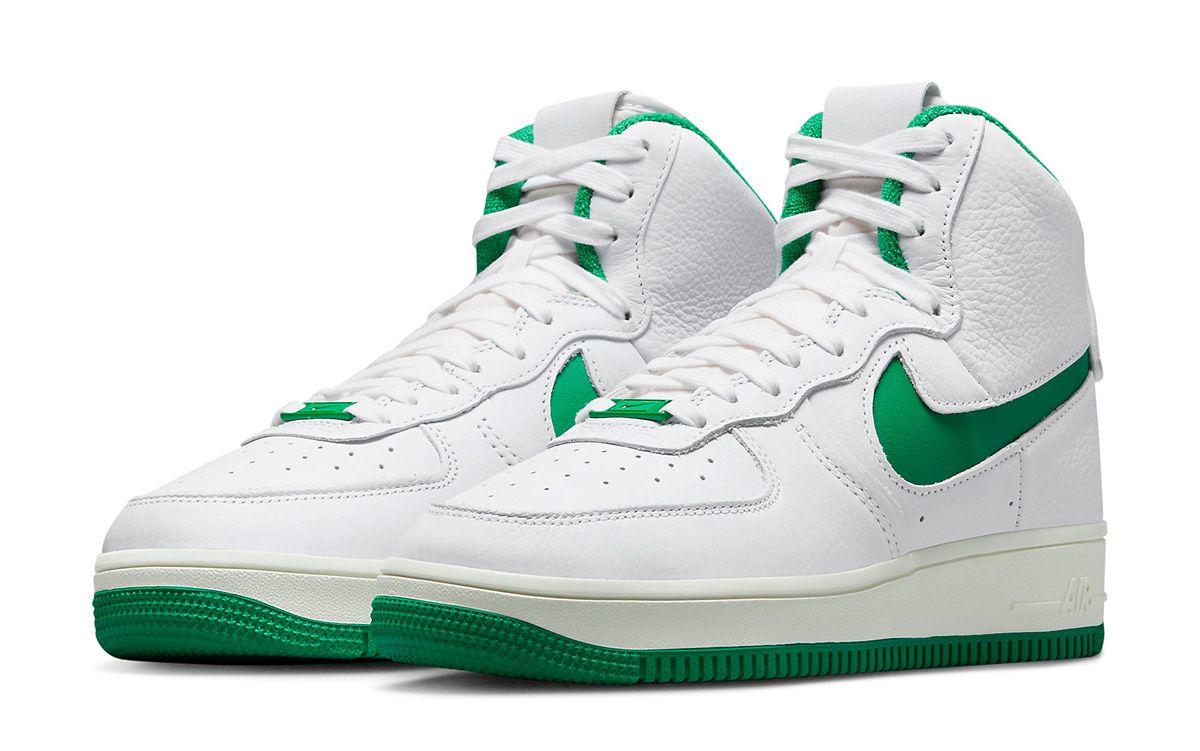 人気 ☆NIKE☆ AIR FORCE 1 SCULPT DQ5007-100 NIKE W AF1 SCULPT WHITE/STADIUM GREEN-SAIL 23SP-I（ナイキ