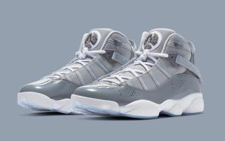 Available Now // Jordan 6 Rings “Cool Grey”