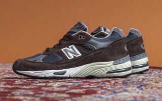 New Balance 991 Appears in Brown, Navy and Grey