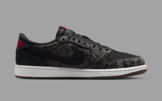 Air Jordan 1 Low OG "Laser" (SKU: IV6750-001). Photo via Nike.