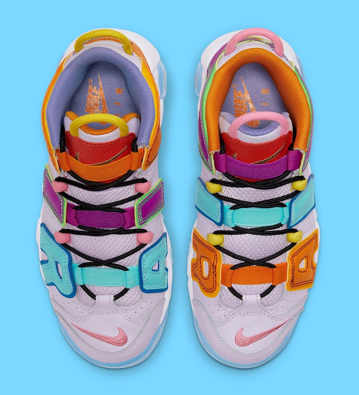 Nike hot sale uptempo multicolor