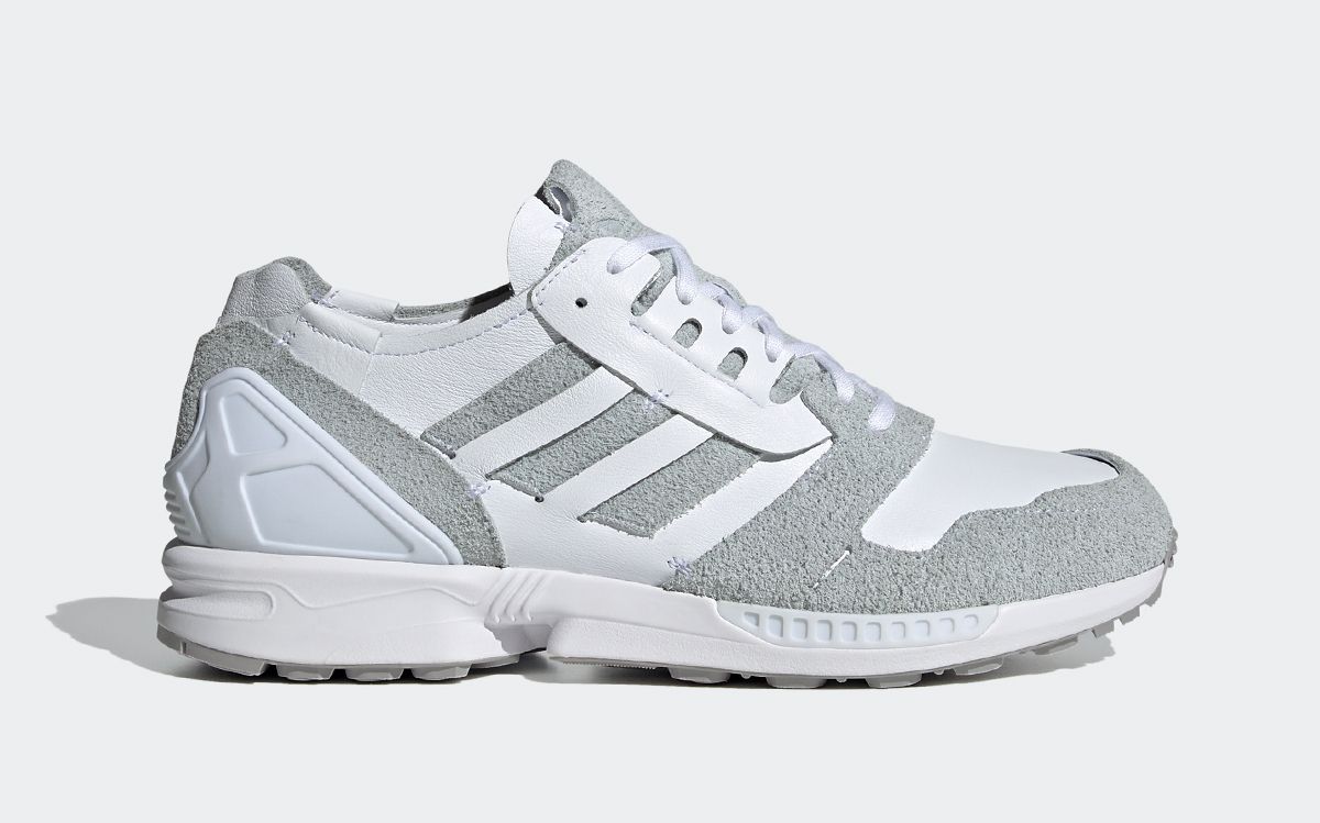 adidas ZX 8000 “Minimalist Icons” is Made of White Leather