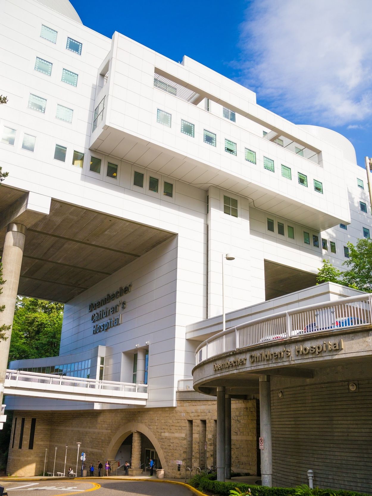 OHSU Doernbecher Children’s Hospital. Photo via OHSU Doernbecher Children’s Hospital.