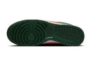 Nike Dunk Low Miami Hurricanes