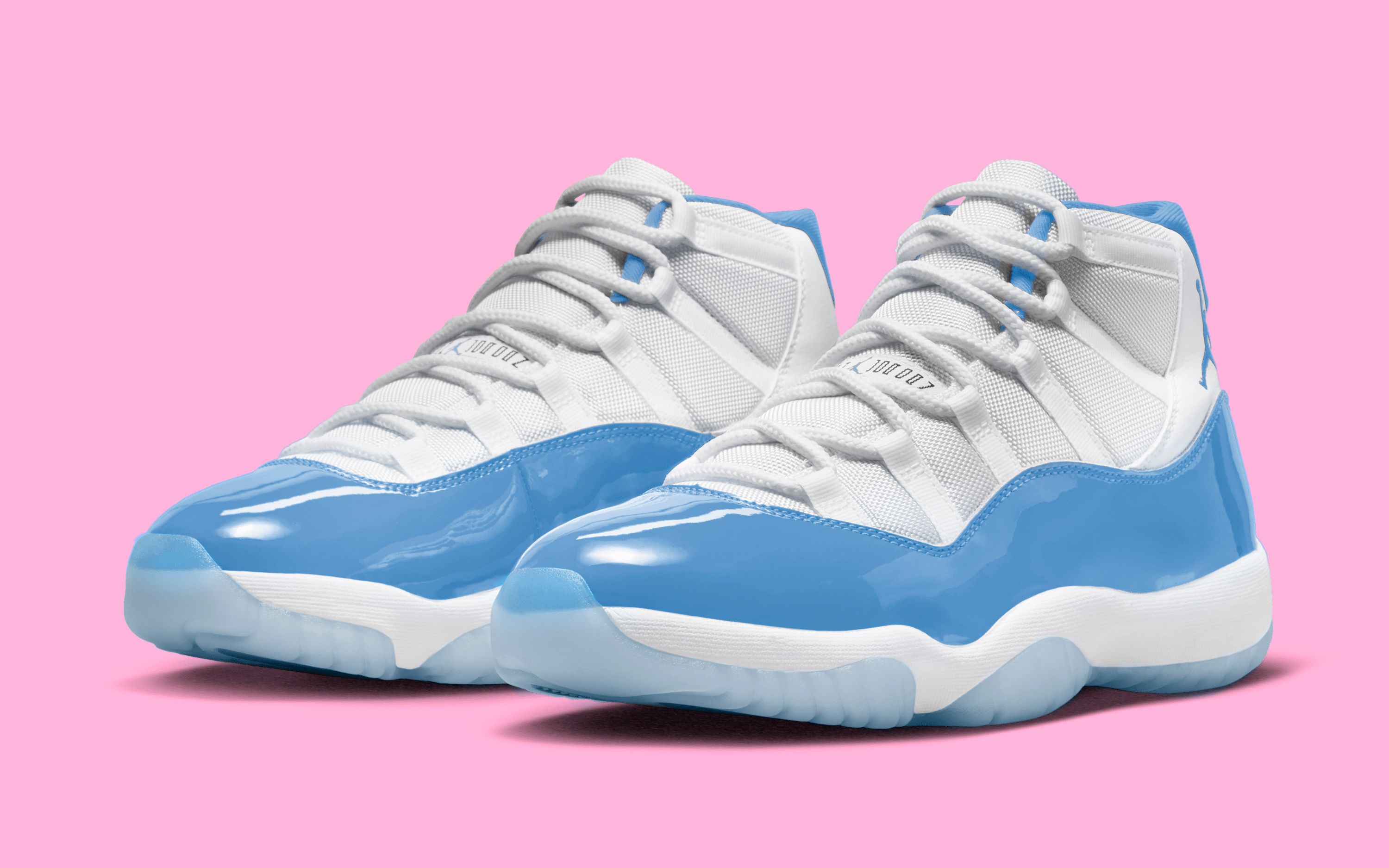 Jordan 11 north carolina blue on sale