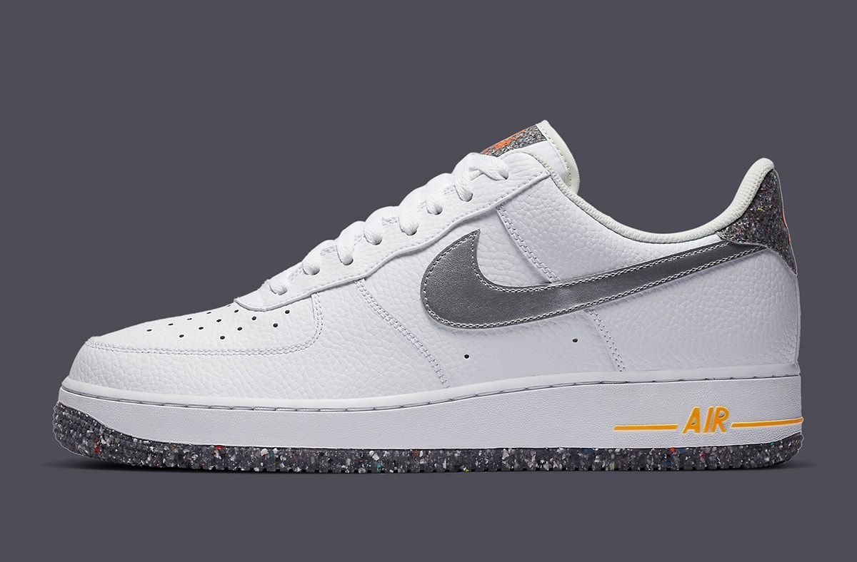 Nike Deploys Recycled Rubber on the Nike Air Force 1 Crater