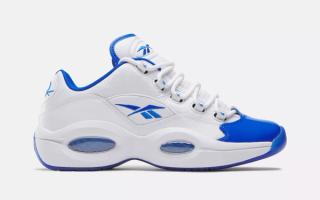The Reebok Question Low Appears in "Electric Cobalt"