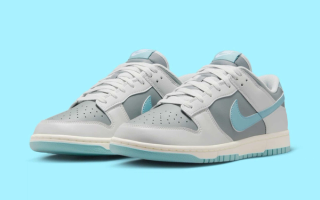 "Denim Turquoise" Swooshes Return to the Nike Dunk Low