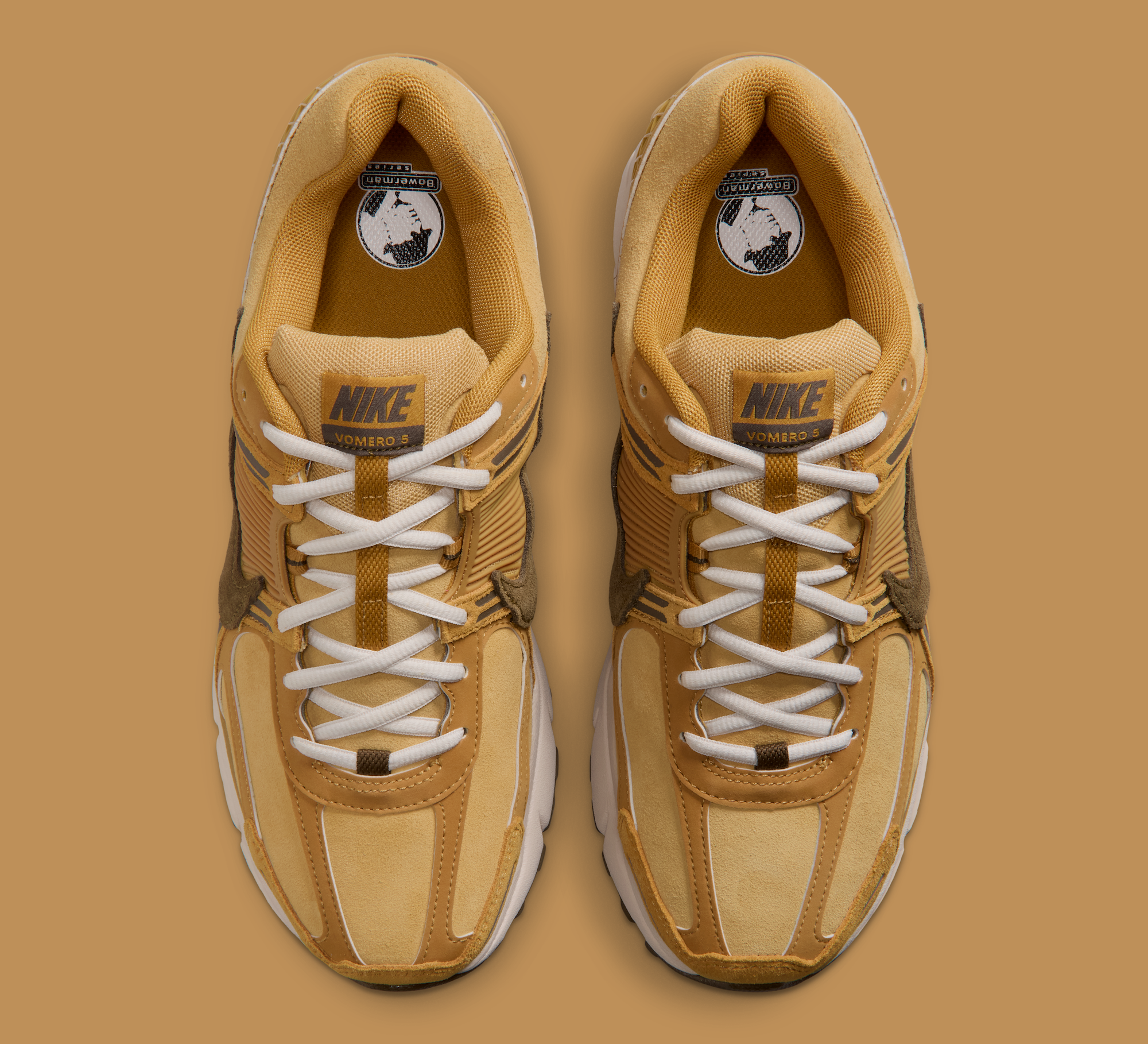 Men's Nike Vomero 5 "Wheat Gold" (SKU: IV6857-700). Photo via Nike.