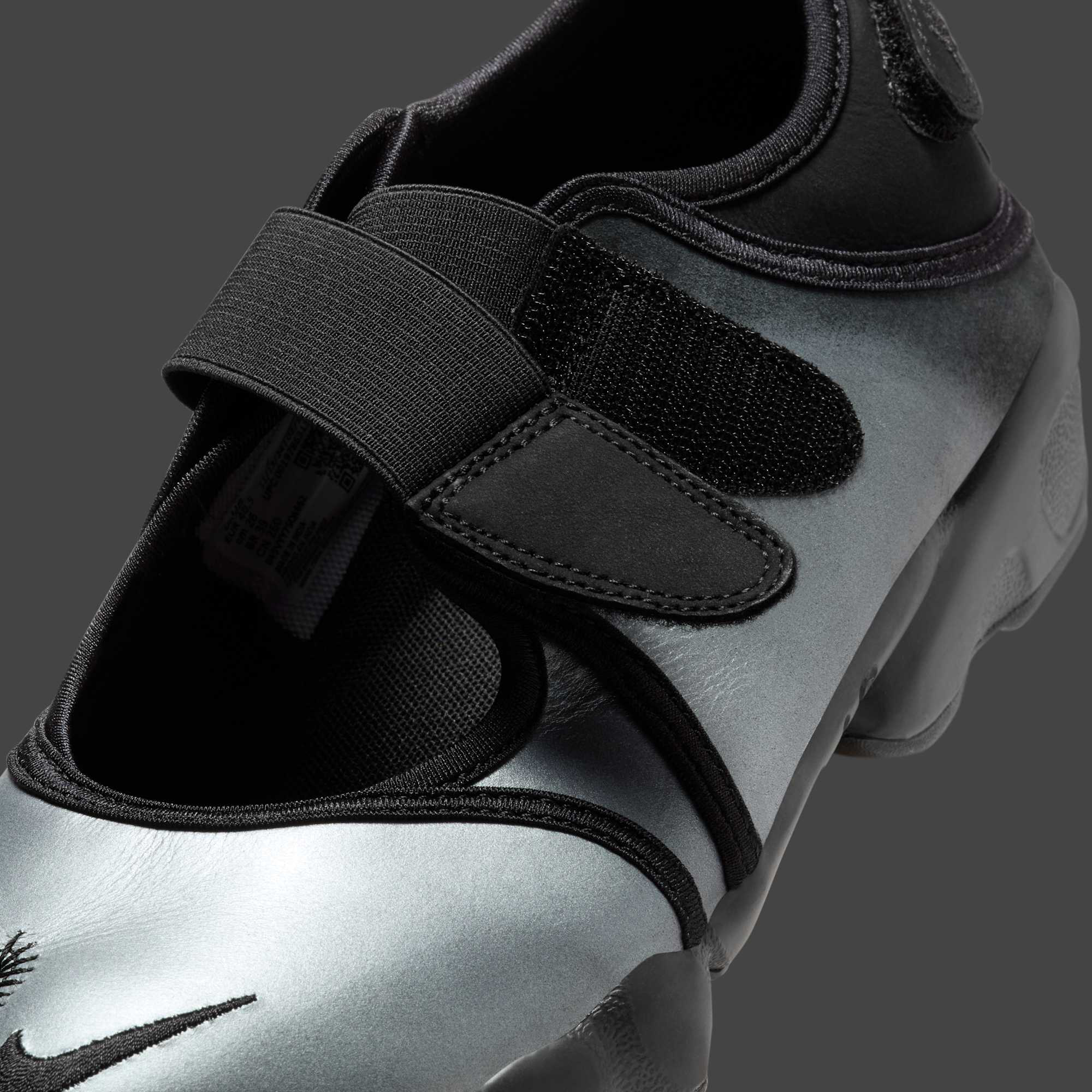 国内配送 NIKE W AIR RIFT LTR LLIC SILVER/BLACK Women's Nike Air Rift 