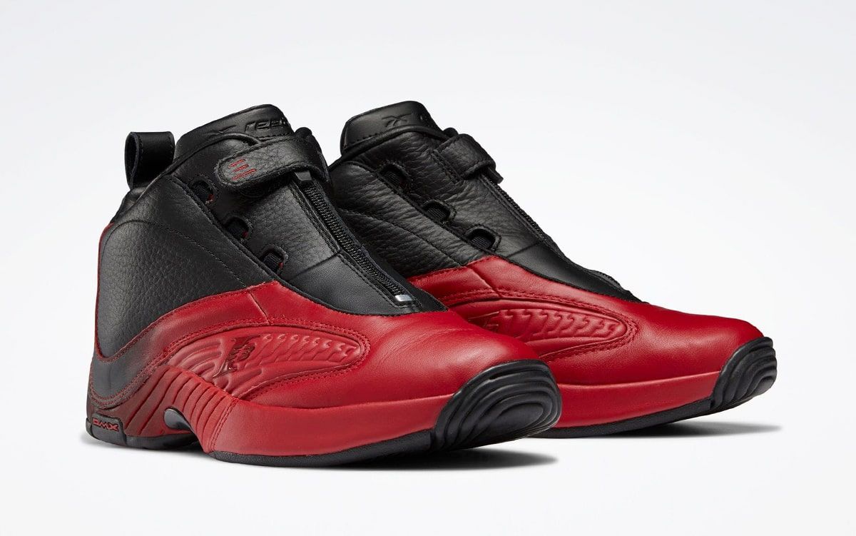 希少✨最安値　Reebok Answer4.5 White Red Black Reebok Answer 4 IV White Red Iverson 20th Anniversary DS Sz