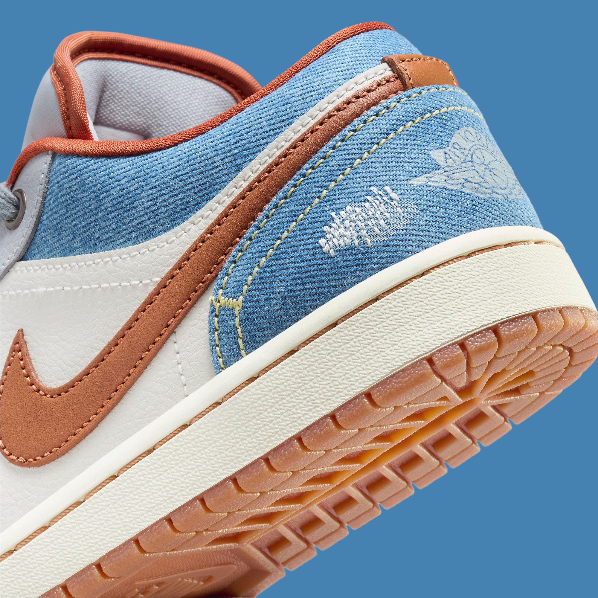 This Denim-Clad Air Jordan 1 Low is Available Now | House of Heat°