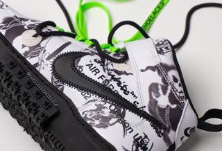 Virgil Abloh Only Made Two Pairs of this "Grim Reaper" Air Force 1 Mid