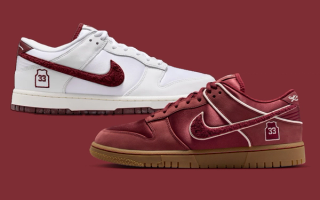 Kobe Bryant's Nike Dunk Low "Lower Merion" Pack, featuring a mix of high-quality details, "Black Mamba"-inspired details, and no. 33 jersey motifs.