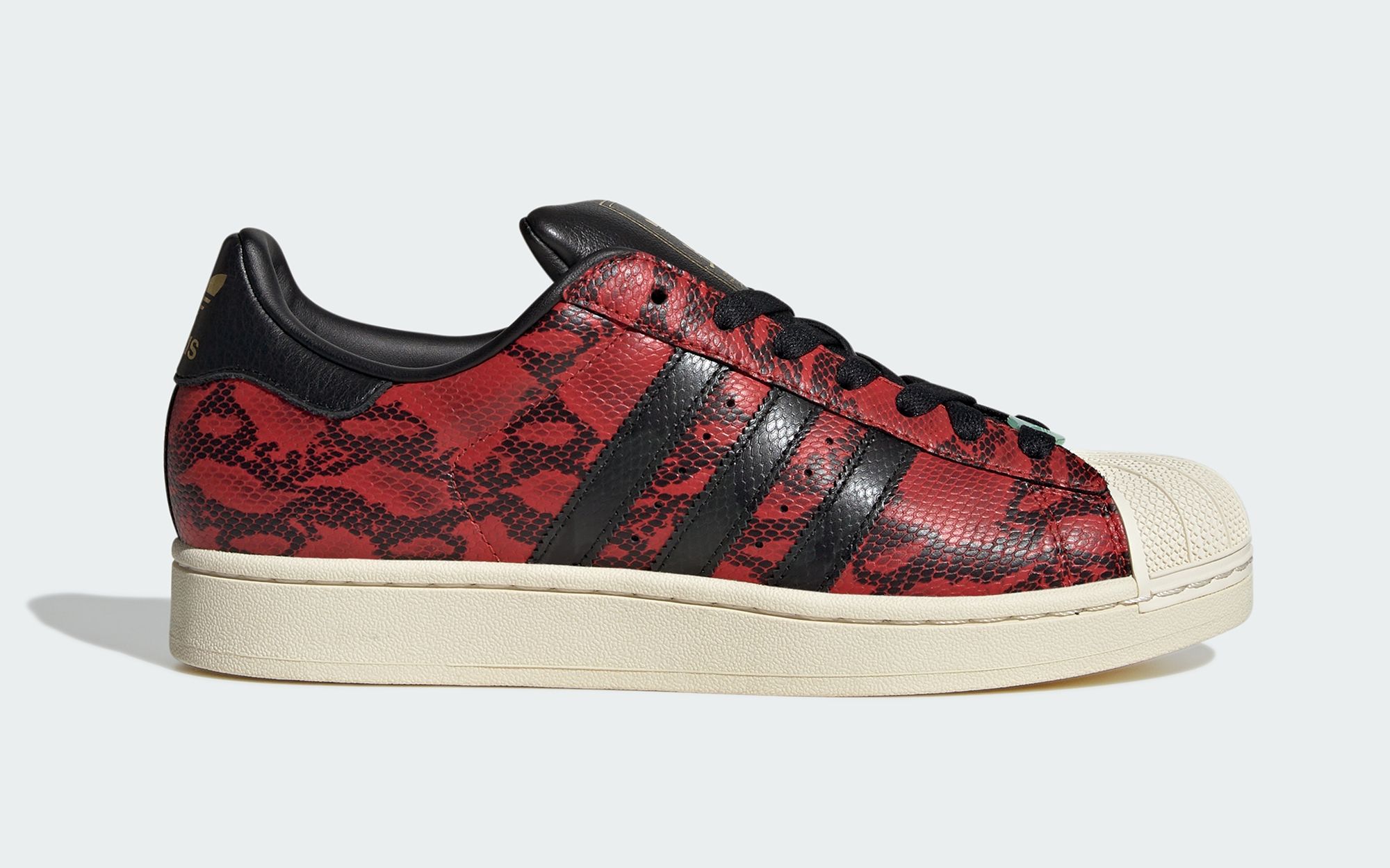 Adidas Celebrates Lunar New Year with a Red Snakeskin Superstar House of Heat