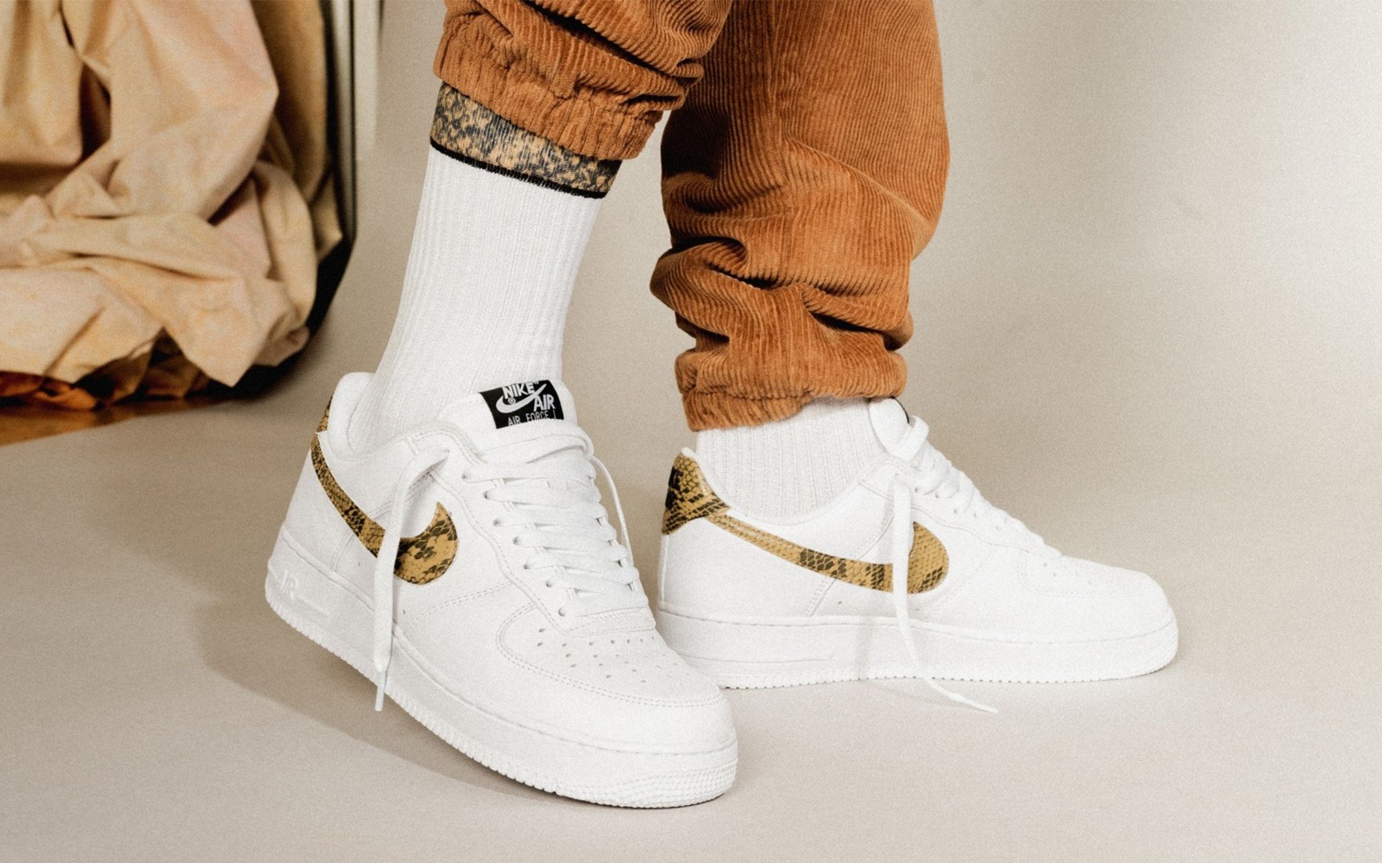 Where to Buy the Nike Air Force 1 PRM Ivory Snakeskin | House of Heat°