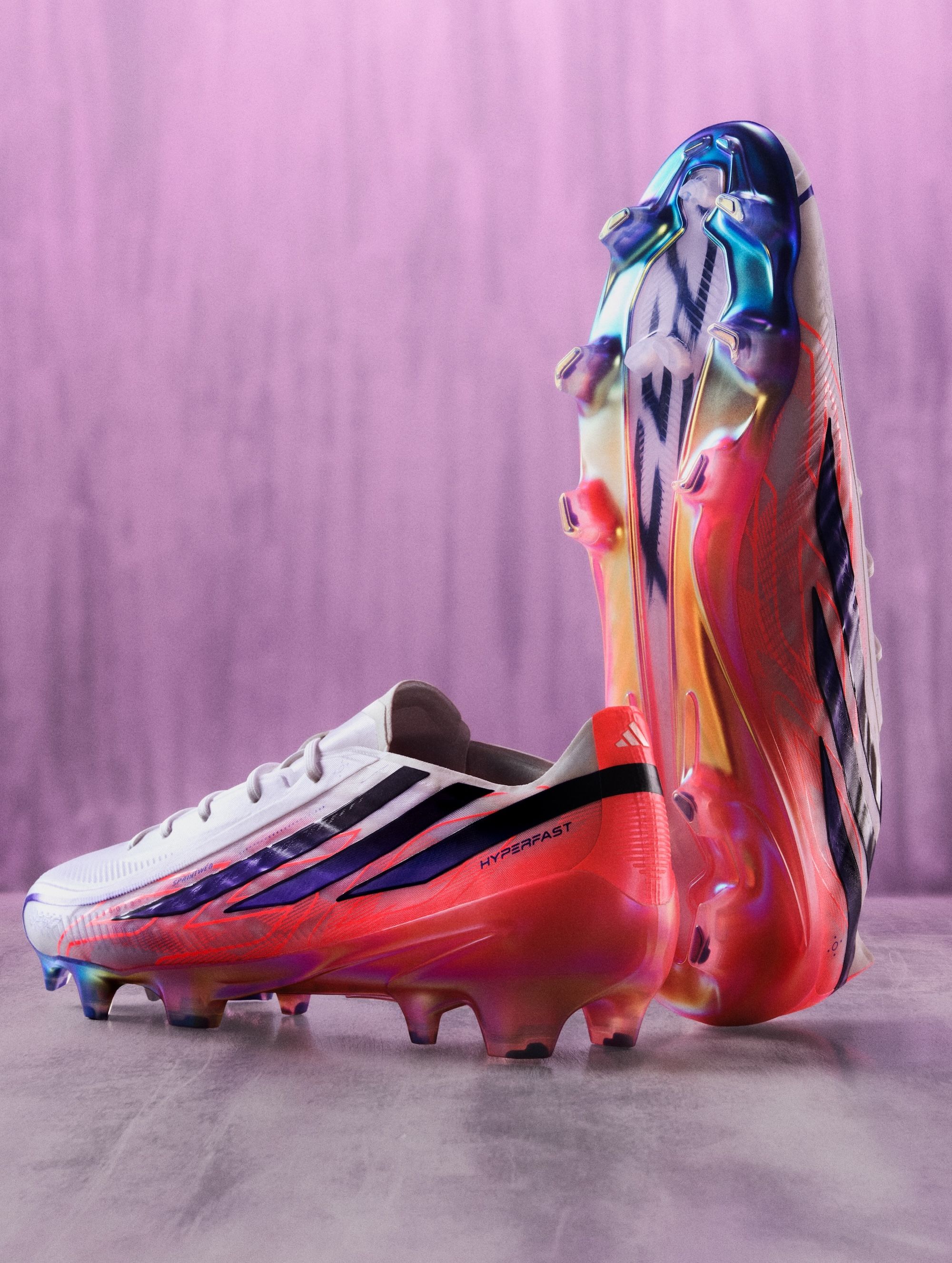 adidas "Chaos vs Control" F50 HYPERFAST Boots. Photo via adidas.