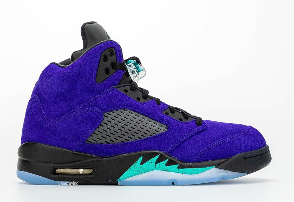 air jordan 5 purple
