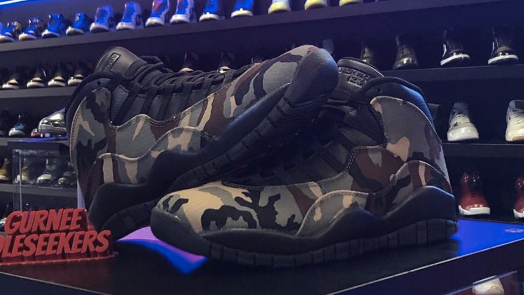 Army hot sale 10s jordans