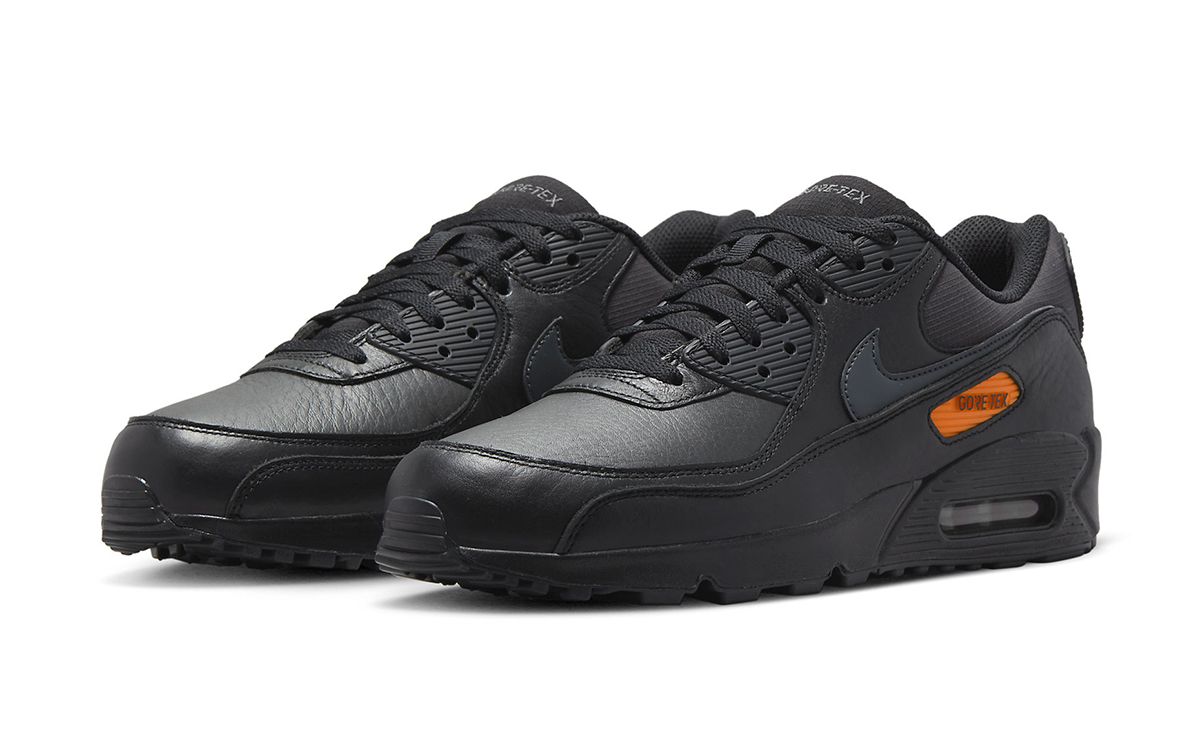 Nike Air Max 90 GORE-TEX Appears in Black and Orange | House of Heat°