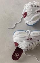 The Reebok Question Mid "Burgundy Toe" is Exclusive to Packer