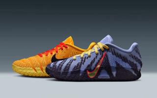 Nike Ja 3 in a mismatched “Hustle & Flow” color scheme.