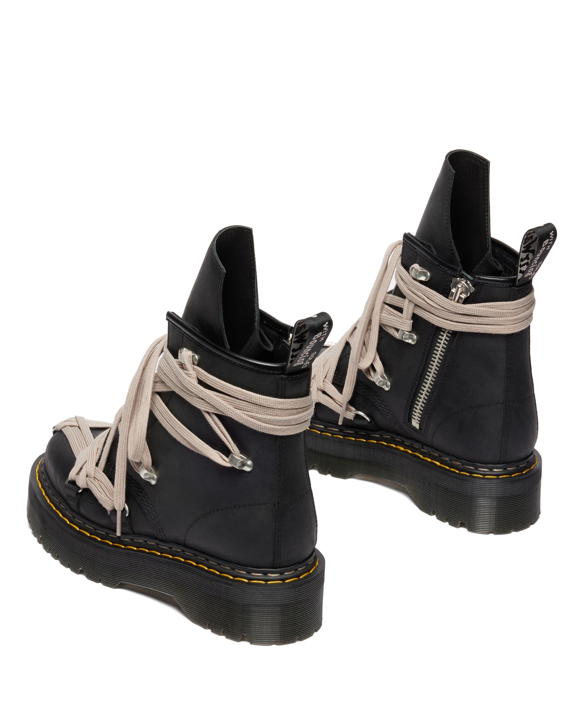 Rick Owens & Dr. Martens Drop More Platform Quad Boots Oct