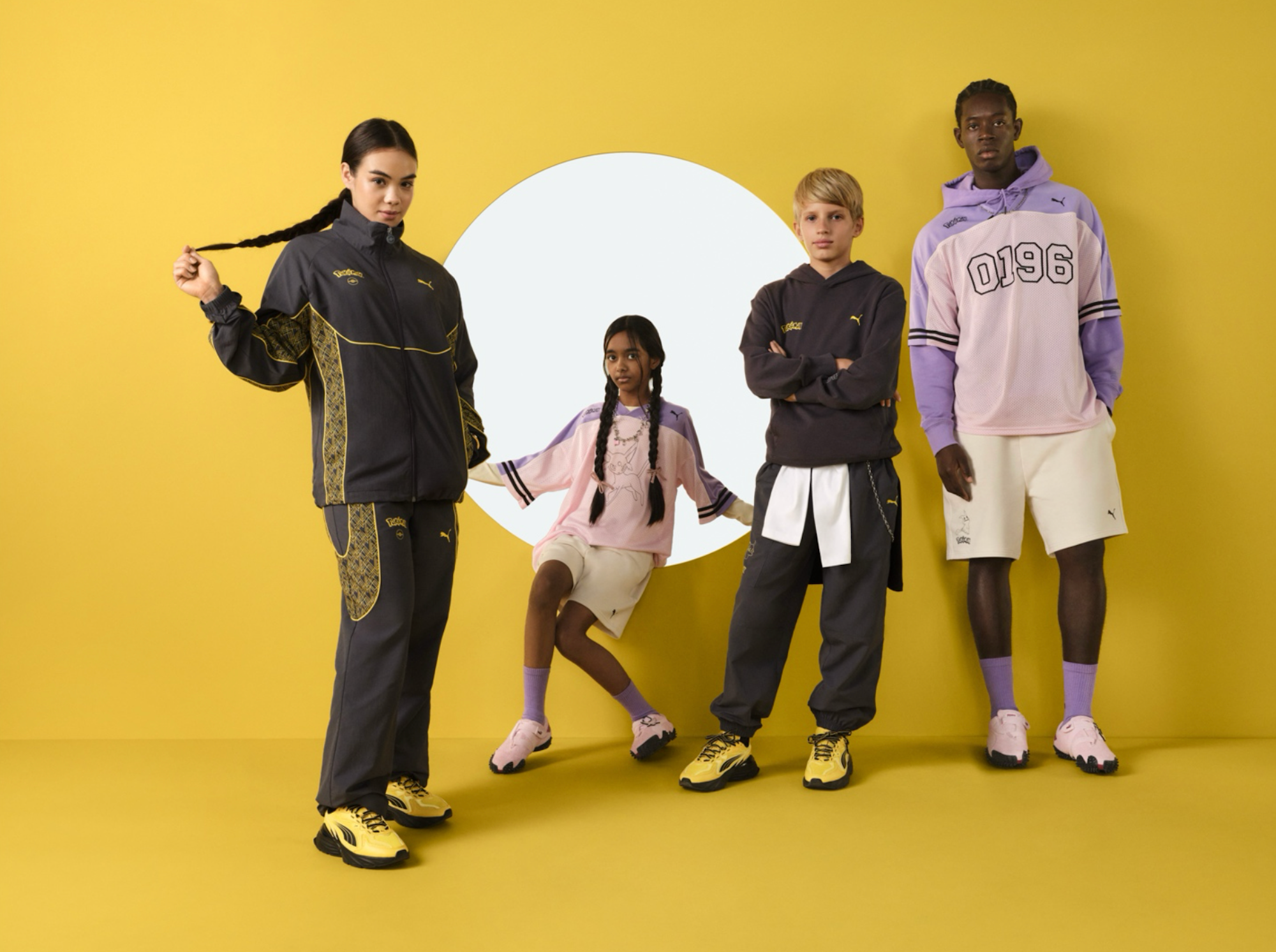 Pokémon's multi-item PUMA collection inspired by Sun and Moonlight, titled "Into The World."