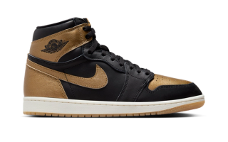 Air Jordan 1 High “Black/Metallic Gold”