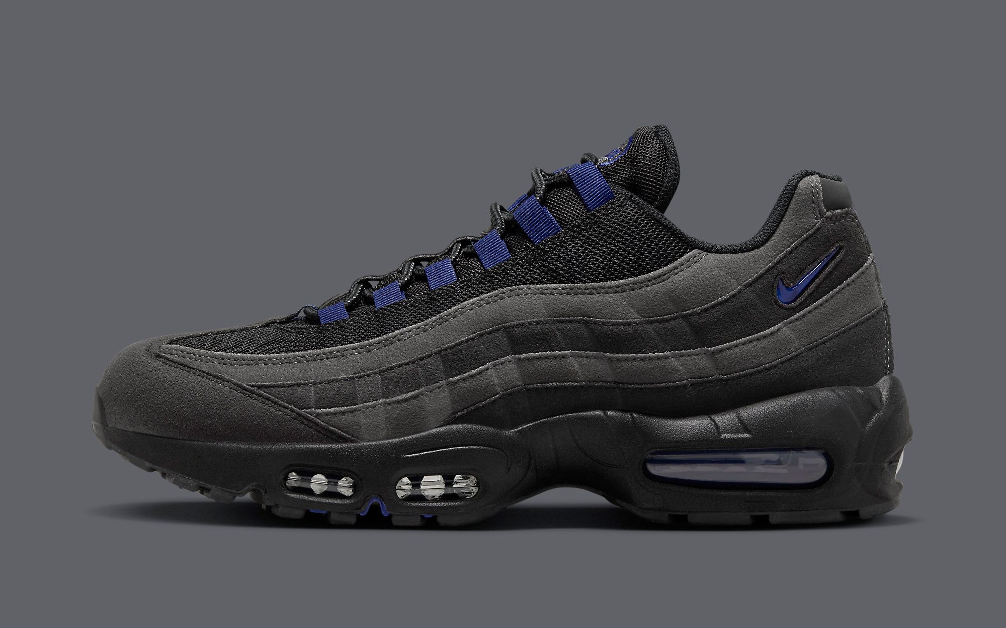 Purple Jewel Swooshes Pop on this New Nike Air Max 95 House of Heat