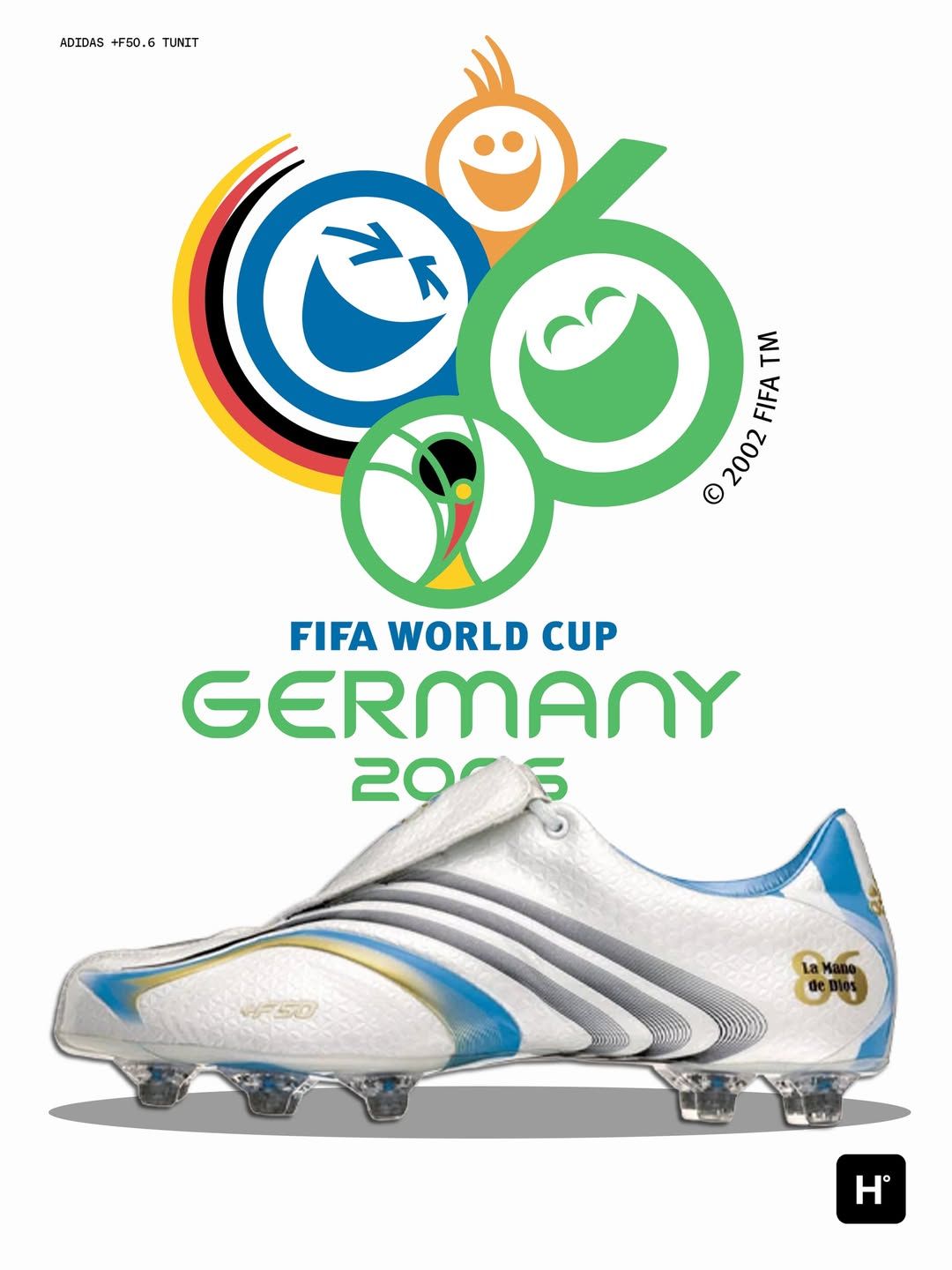 adidas +F50.6 TUNIT 2006 World Cup™ Football Boots.