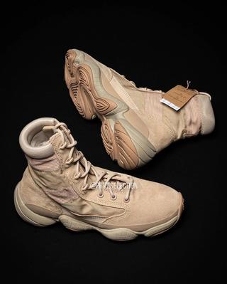 Detailed Looks // Yeezy 500 High Tactical Boot "Sand"