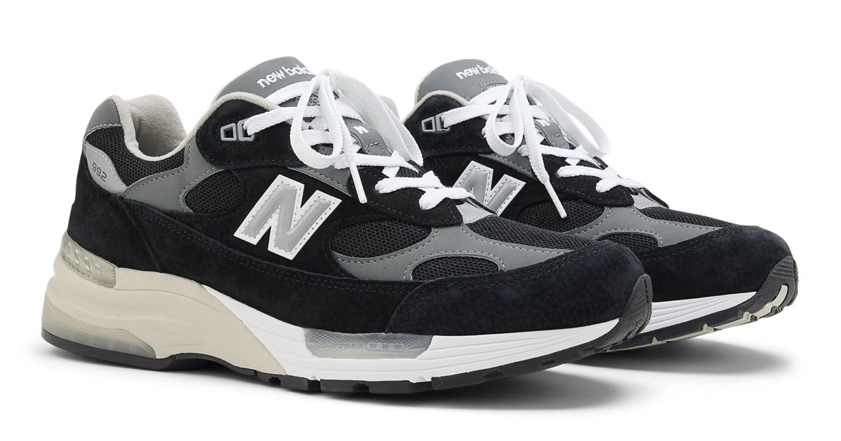 New Balance Readies a Versatile Black and Grey 992 for Spring 2025 