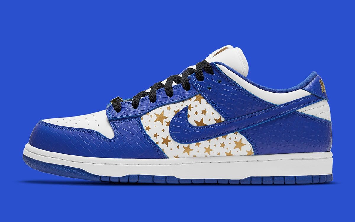 Supreme x Nike SB Dunk Low “Stars” Earmarked for March 4th Release