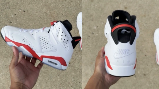 OG Air Jordan 6 “White Infrared” with Nike Air Branding Returns Nov. 7