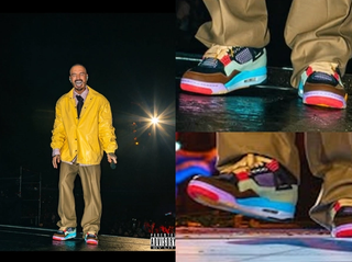 J Balvin Spotted in Unreleased Air Jordan 4 During Live Performance