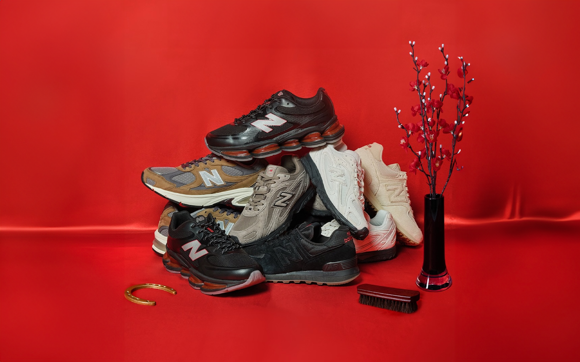 24cm ATMOS PINK✖️NEW BALANCE U9060ATP atmos Pink New Balance 9060 Timeless Beauty U9060ATP