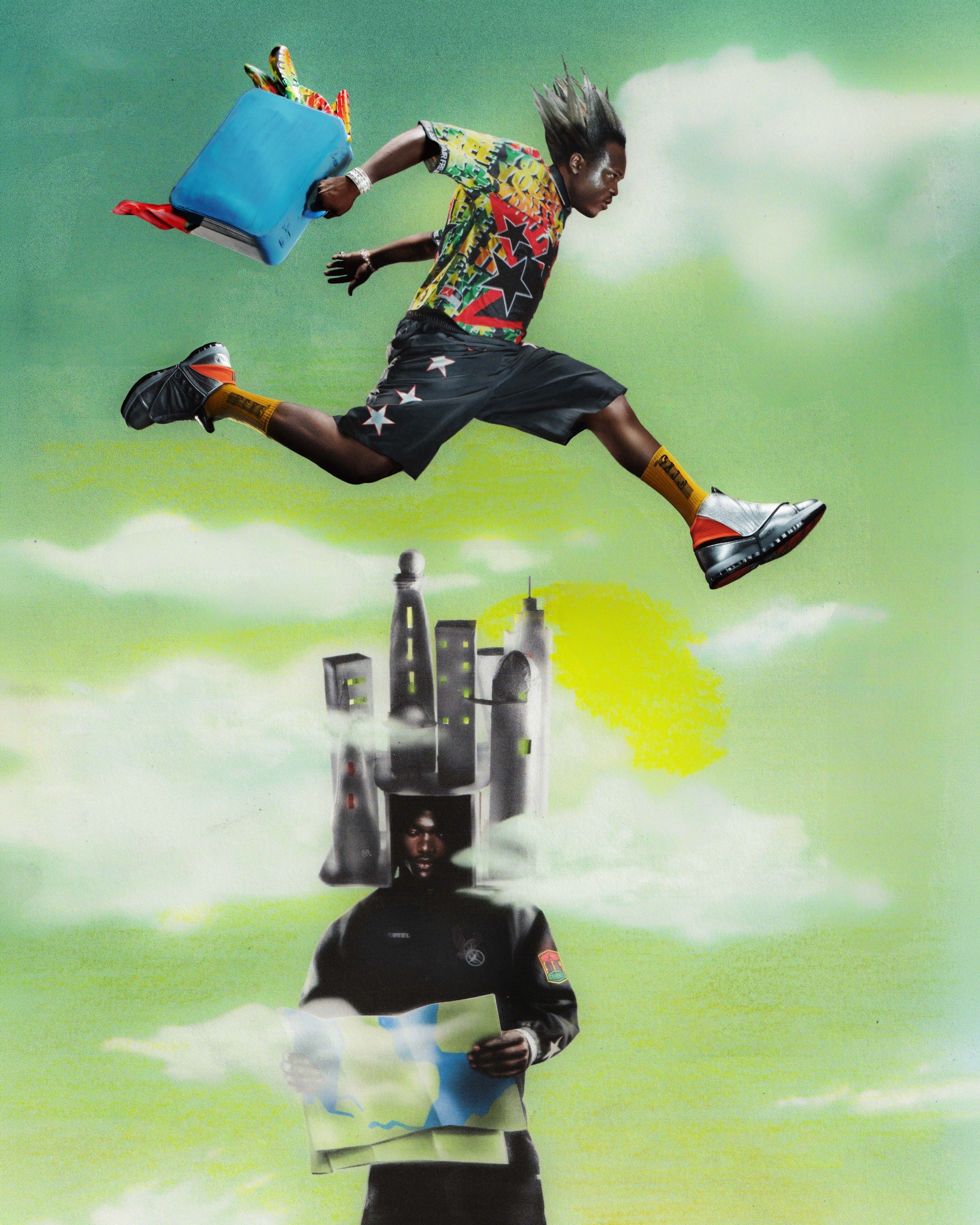 FREE THE YOUTH x AIR JORDAN 16 Campaign Visual by Ilya Chemetoff. Photo via Nike.