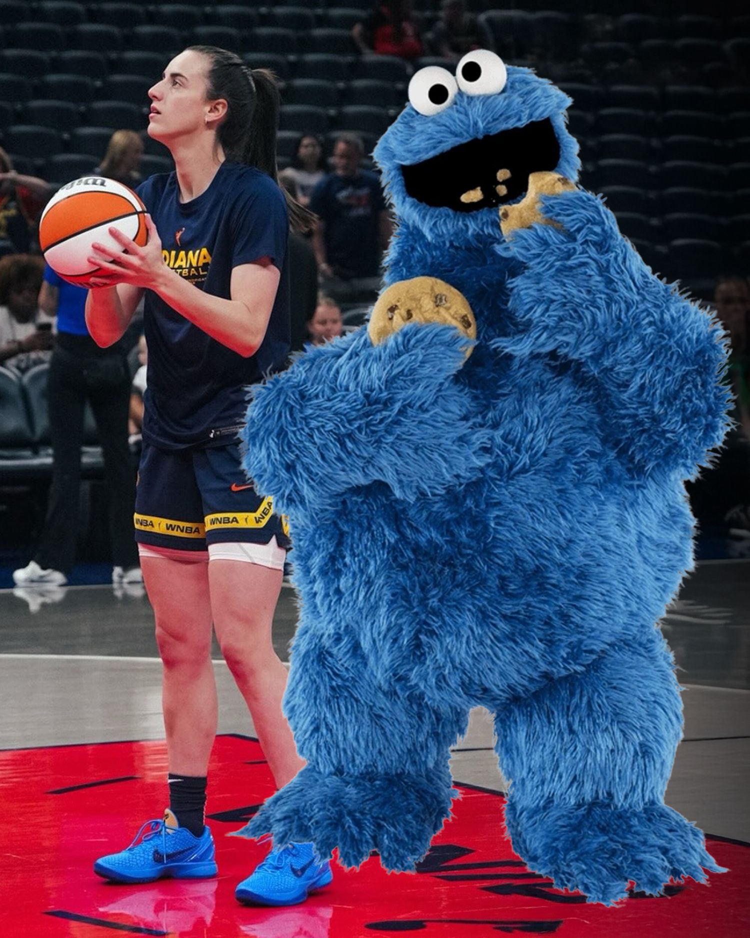 Caitlin Clark Debuts Nike Kobe 6 “Cookie Monster” PE | House of Heat°