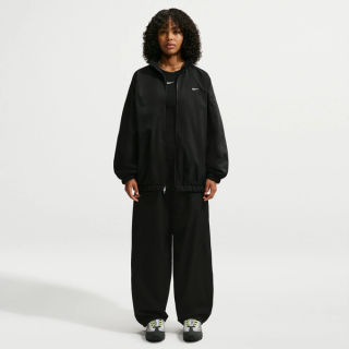 Women's Nike Sportswear Loose High-Waisted Track Jacket, Pants & T-Shirt (SKUs: IQ3164-010, IQ3166-010, IH7601-010). Photo via Nike.