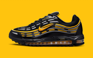 Nike Air Max TL 2.5 "Black/Varsity Maize" sneaker.
