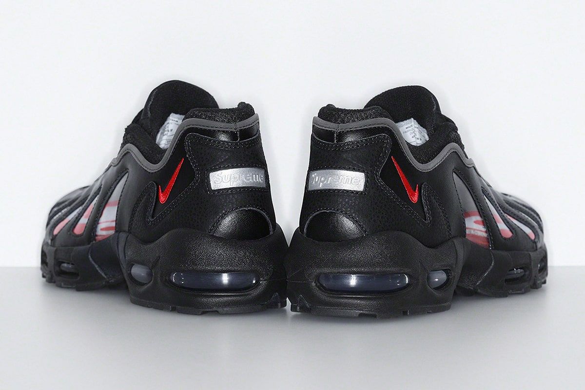 nike air max 96 supreme black