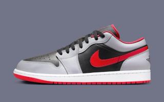 Available Now // Air Jordan 1 Low "Cement Red"