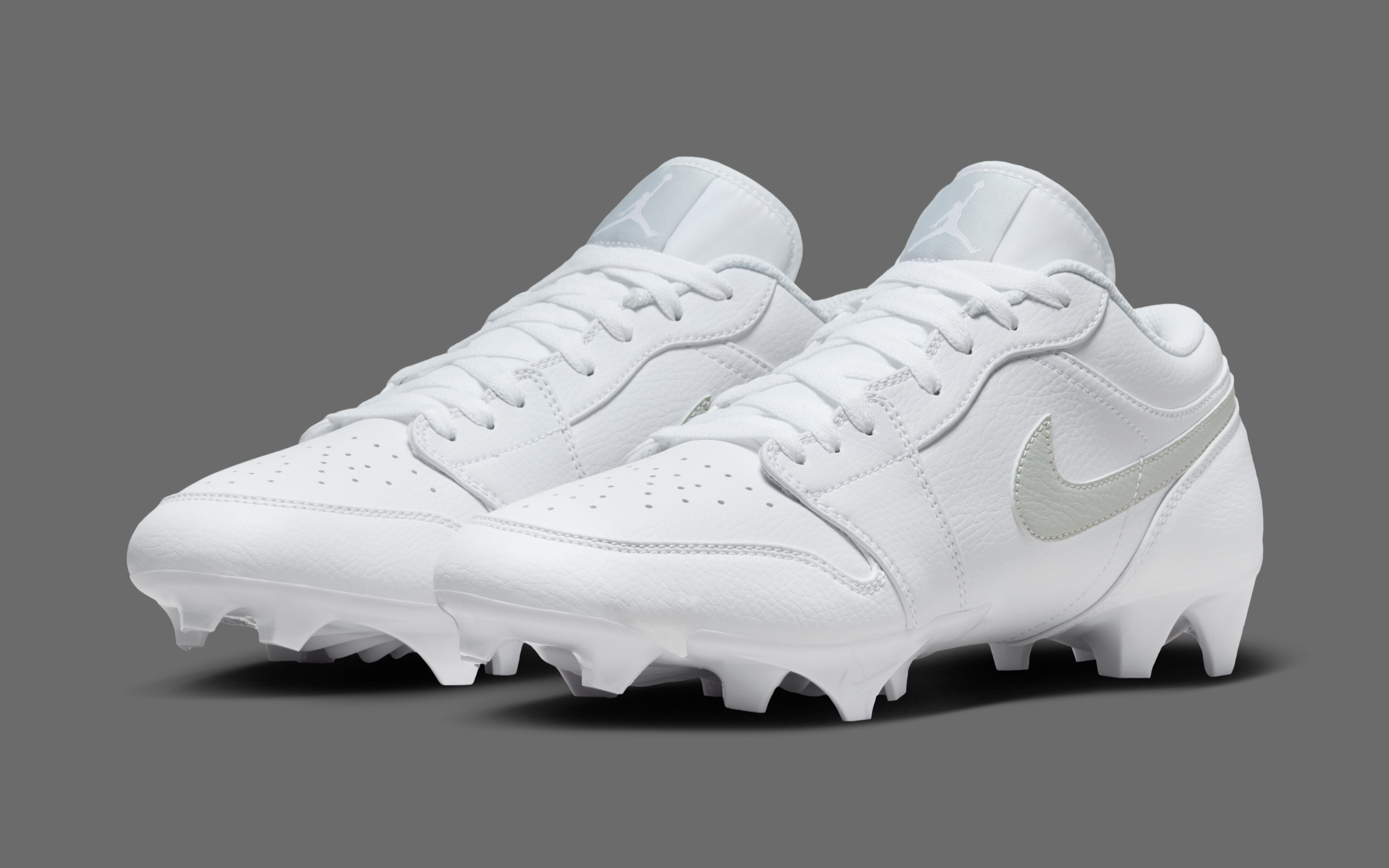 Air Jordan 1 Low TD "White/Grey" Official Images.