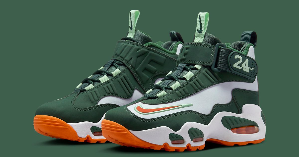 The Nike Air Griffey Max 1 “Miami Hurricanes” Releases February 25 ...