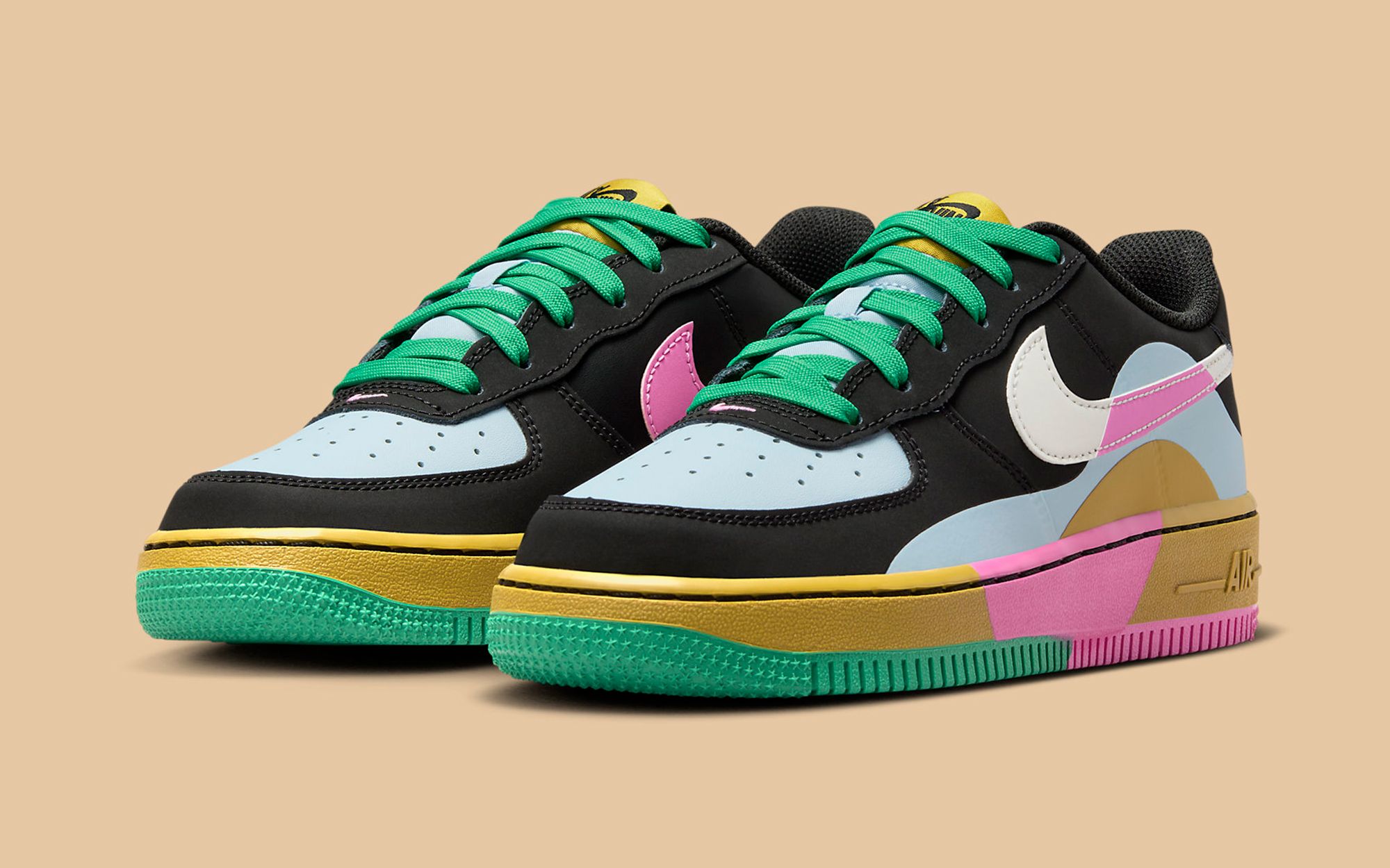 Colorful Negative Blocking Covers this Kids-Exclusive Air 